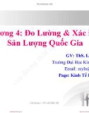 Bài giảng Kinh tế đại cương: Chương 4 - ThS. Lê Nhân Mỹ