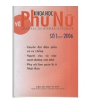 Tạp chí Khoa học về phụ nữ - Số 1/2006