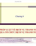 Bài giảng Luật ngân hàng và chứng khoán: Chương 6 - Nguyễn Từ Nhu