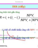 Bài giảng : Quản lý dự án part 7