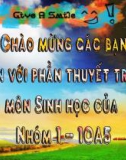 Bài 3: Thành phần hóa học của tế bào