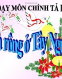 Bài giảng Tiếng Việt 3 tuần 15 bài: Chính tả - Nghe -viết: Nhà rông ở Tây Nguyên, phân biệt ưi/ươi, s/x, ât/âc