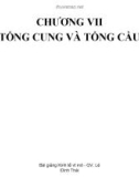 Bài giảng Kinh tế vĩ mô: Chương 7 - Lê Đình Thái