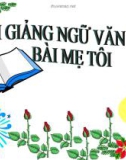 Bài giảng Ngữ văn 7 bài 1: Mẹ tôi