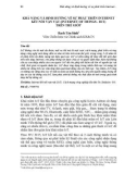 Khả năng và định hướng về sự phát triển internet kết nối vạn vật (internet of things-iot) trên thế giới