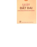 Luật đất đai (Đã được sửa đổi, bổ sung năm 1998 và năm 2001): Phần 1