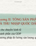 Bài giảng Kinh tế vĩ mô: Chương 2 - Lê Hữu Đức