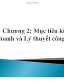 Bài giảng Kinh tế kinh doanh: Chương 2 - ThS. Nguyễn Thị Xuân Hường