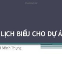 Lập lịch biểu - Bùi Minh Phung