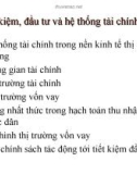 Bài giảng Kinh tế vĩ mô 1: Bài 4 - Phạm Xuân Trường