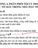 Bài giảng Kinh tế vận hành hệ thống: Chương 4 - Phân phối tối ưu phụ tải giữa các tổ máy trong nhà máy nhiệt điện