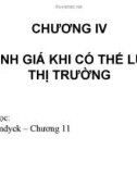 CHƯƠNG IV: ĐỊNH GIÁ KHI CÓ THẾ LỰC THỊ TRƯỜNG