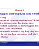 Bài giảng môn Lập trình hướng đối tượng: Chương 6 - TS. Nguyễn Văn Hiệp