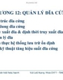 Lý thuyết hệ điều hành - Chương 12