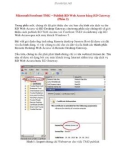 Microsoft Forefront TMG – Publish RD Web Access bằng RD Gateway (Phần 2)