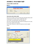 Bài tập access 2