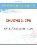 Bài giảng Kiến trúc máy tính và mạng máy tính: Chương 3 - Lương Minh Huấn