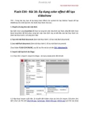 Học Adobe Flash CS4 cơ bản Flash CS4 - Bài 16 phần 2