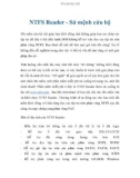 NTFS Reader - Sứ mệnh cứu hộ