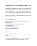 Mang ứng dụng Foobar2000 sang Mac/Linux