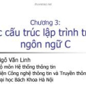 Bài giảng Tin học căn bản (Phần 3): Chương 3 - Ngô Văn Linh