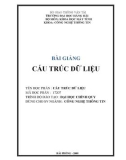 Bài giảng Cấu trúc dữ liệu - ĐH Hàng Hải VN