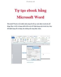 tự tạo bằng microsoft word