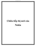 Chiêu tiếp thị mới của Nokia