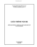 Giáo trình Vẽ bố cục chất liệu khắc gỗ - Trường Cao đẳng Lào Cai