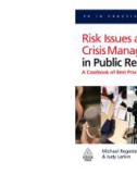 Ebook Risk issues and crisis management in public relations: A casebook of best practice (Fourth edition) - Part 1