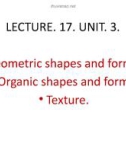 Lecture Art, craft and calligraphy - Lecture 17