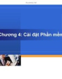 Bài giảng Công nghệ phần mềm: Chương 4 - Nguyễn Thị Cẩm Hương