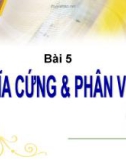 BÀI 5 - Ổ ĐĨA VÀ PHÂN VÙNG