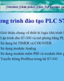 Chương trình đào tạo PLC S7 - 300