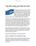 Lắp đặt mạng gia đình an toàn-P1