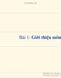 Bài giảng Kỹ thuật lập trình: Bài 1 - TS. Đào Trung Kiên