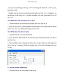 Tự học Word 2010 part 4