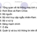 Tổng quan về hệ thống máy tính cá nhân