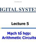 Bài giảng Nhập môn mạch số: Chương 5 - Hà Lê Hoài Trung