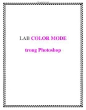 LAB COLOR MODE trong Photoshop