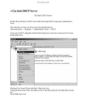 Tài liệu về Cấu hình DHCP Server