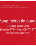 Bài giảng Mạng thông tin quang - Trương Diệu Linh (Năm 2023)