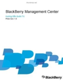 BlackBerry Management Center Hướng Dẫn Quản Trị Phiên bản: 1.0