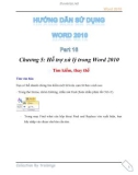 Hướng dẫn sử dụng word 2010 part 16