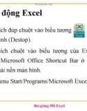 Bài giảng MS Excel