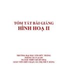 Tóm tắt bài giảng Hình họa 2 - ĐH Tôn Đức Thắng