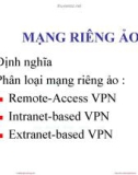 Bài giảng Mạng riêng ảo