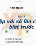 Báo cáo: Lặp với số lần chưa biết trước, nhóm 2