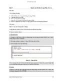 Bài 9 Quản trị dữ liệu trong SQL Server