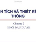 Bài giảng Phân tích và thiết kế hệ thống: Chương 2